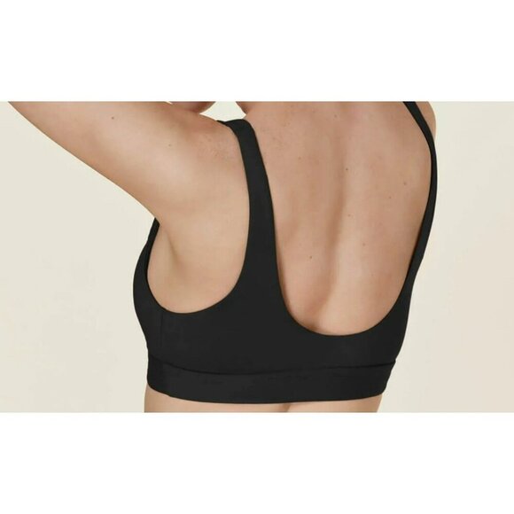 Andie Swim The Ventura Top Black Small Swimsuit Scoop Neck Bikini Top - Picture 4 of 4